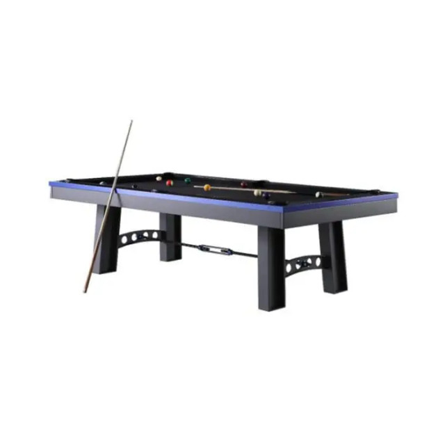 Xander Pool Table | 8 Foot | Steel | Plank and Hide