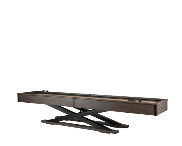 Quest Shuffleboard Table | 12 & 14 Foot | Glacier or Navajo Finish | American Heritage Billiards