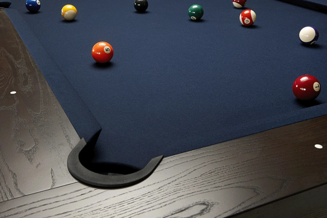 Deerfield Pool Table | Ash Brown | 8 Foot | American Heritage Billiards Signature Line