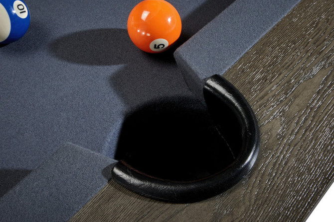 Halifax Pool Table | Charcoal & Natural Ash | 8 Foot | American Heritage Billiards