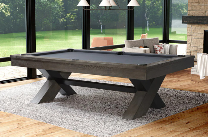 Halifax Pool Table | Charcoal | 8 Foot | American Heritage Billiards