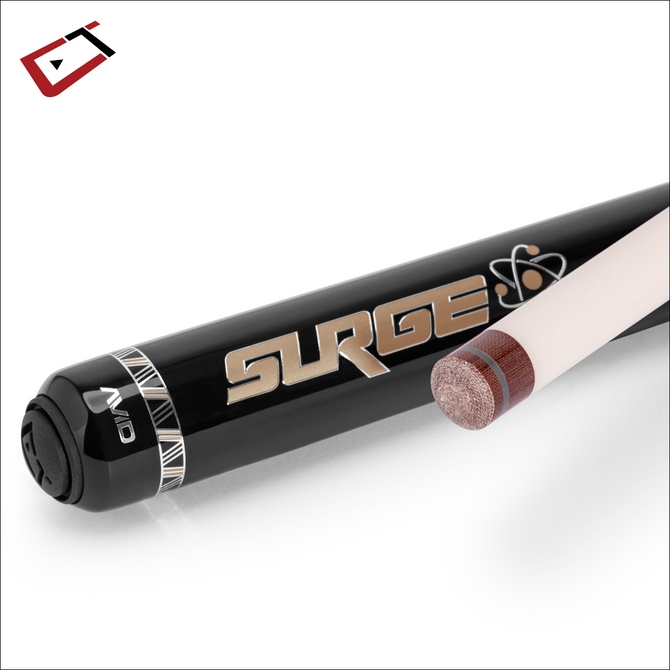 AVID Surge Jump Cue | Gray, Black/Gold or Brown Stain | Cuetec