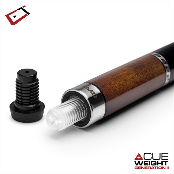 AVID Surge Break Cue | Gray, Black/Gold Or Brown Stain | Cuetec