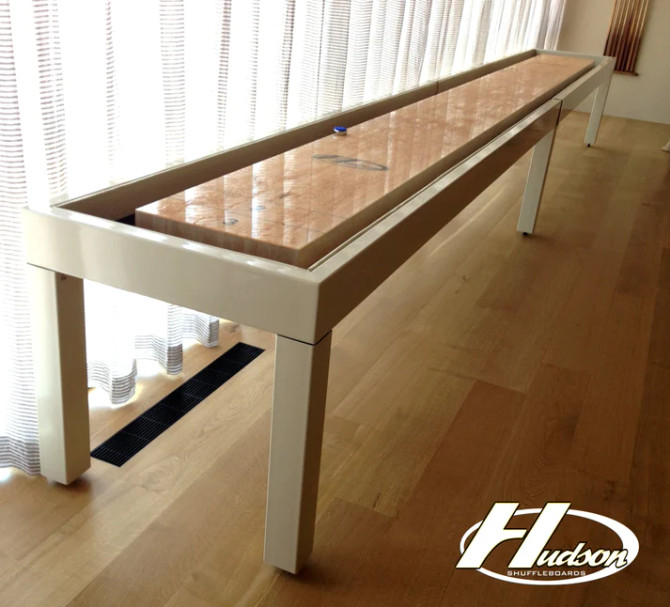 Metro Shuffleboard | Steel Cradle | Custom Powder Coating & Vinyl Options Included | 9ft - 22ft | Hudson