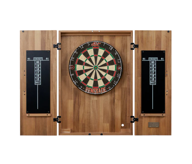 Knoxville Dartboard Cabinet | Acacia | American Heritage Billiards