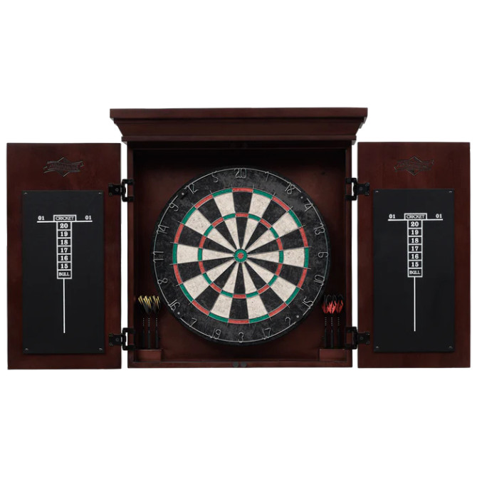 Athos Dartboard Cabinet | Espresso | American Heritage Billiards