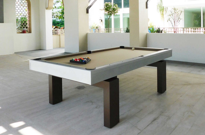 South Beach Pool Table | Outdoor | 7, 8 & 9 Foot | R&R | Olhausen
