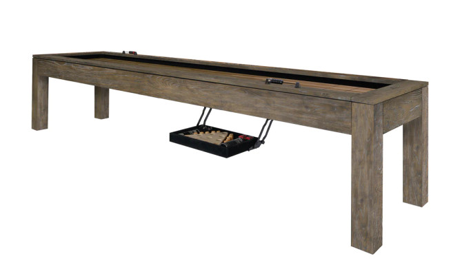 Baylor Shuffleboard Table | 9, 12 Or 14 Foot | Multi Stain | Legacy