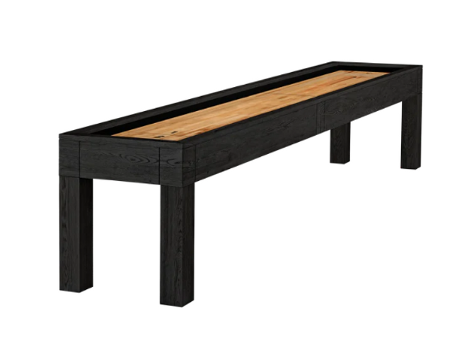 Alta Shuffleboard | 9 & 12 Foot | Espresso | Black Ash | American Heritage