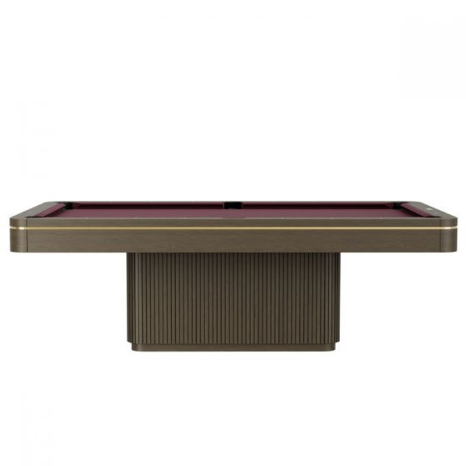 Dali Pool Table | 8 foot | Shadow Greige | Plank and Hide