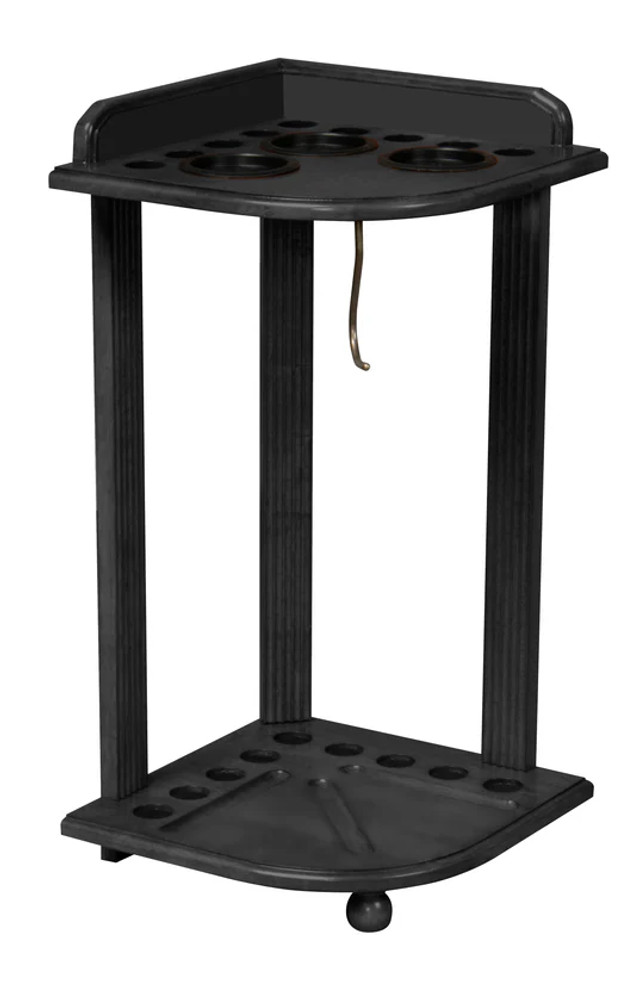 Heritage Corner Cue Rack | Multi Stain | Legacy