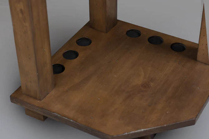 Harpeth Corner Cue Rack | Multi Stain | Legacy