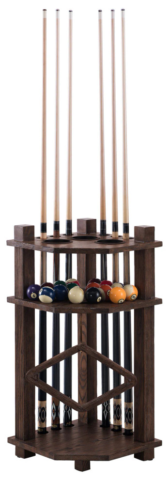 Harpeth Corner Cue Rack | Multi Stain | Legacy