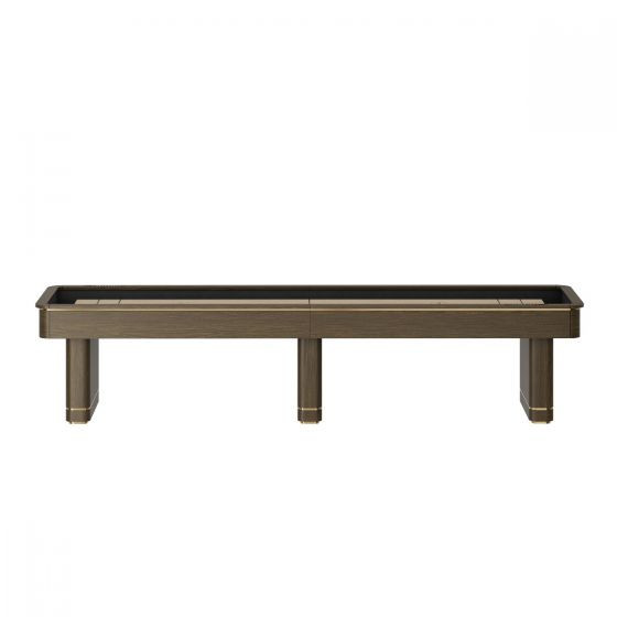Deco Shuffleboard Table | 9, 12 or 14 foot | Multiple Finishes | Oak Wood | Plank and Hide | SKU# 11077