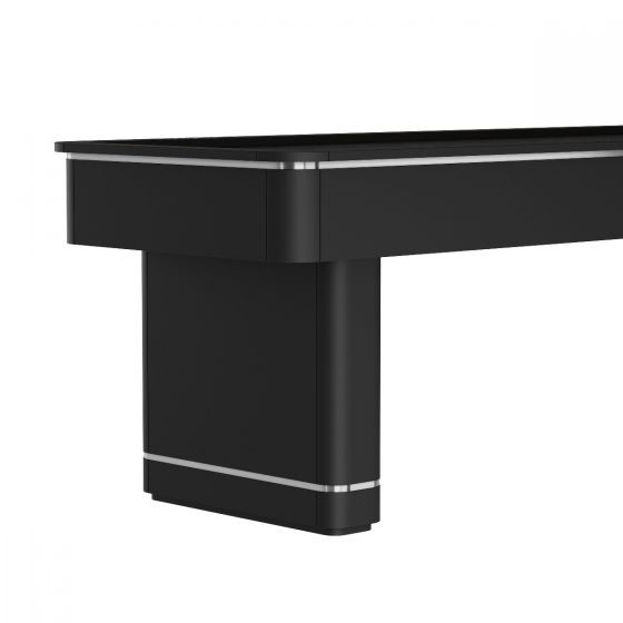 Deco Shuffleboard Table | 9, 12 or 14 foot | Multiple Finishes | Oak Wood | Plank and Hide | SKU# 11077