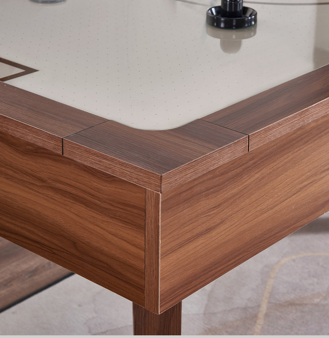 Mid-Century Modern Air Hockey Table | 7ft | Imperial
