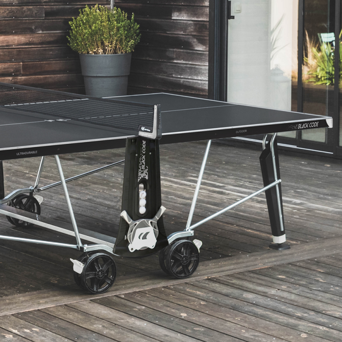 Black Code Ping Pong Table | Indoor/Outdoor Use | Cornilleau