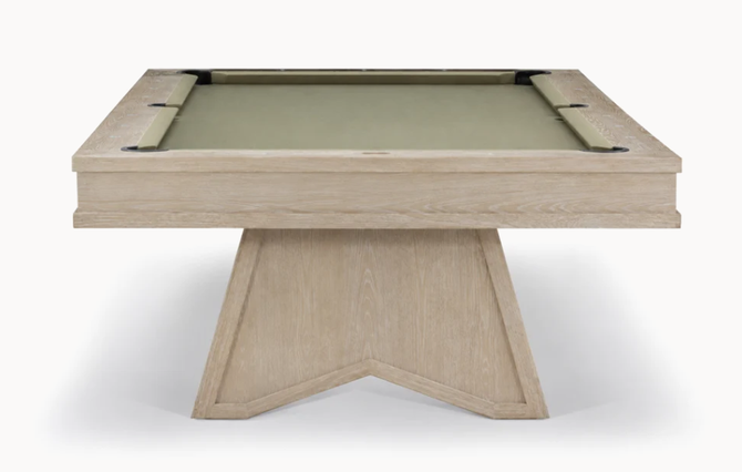 Ann Arbor Pool Table | Natural Ash or Black Ash | 8 Foot | American Heritage Billiards