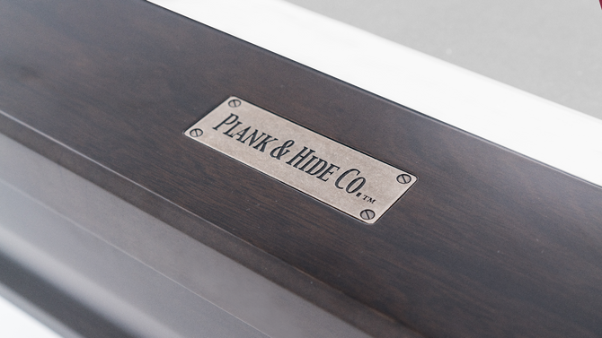 Paxton Pool Table | 8 foot | Tobacco | Plank and Hide | P&H | SKU #11069