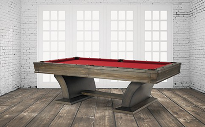 Paxton Pool Table | 8 foot | Sable | Plank and Hide | P&H | SKU #11069