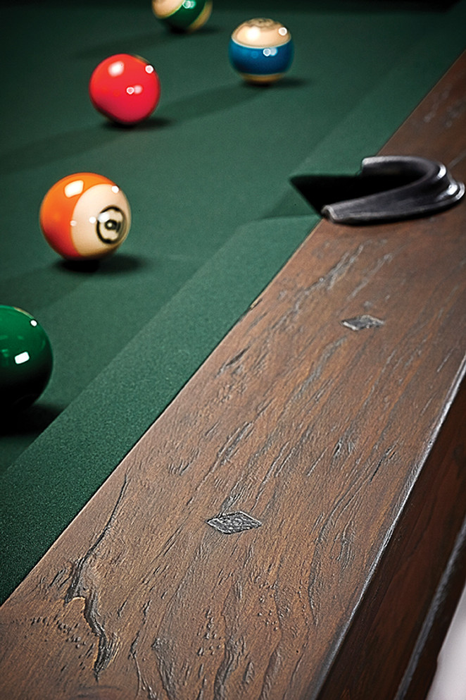 Canton Pool Table | 7Foot or 8 Foot | Black Forest or Rustic Grey Finish | Delivery & Install included | Brunswick