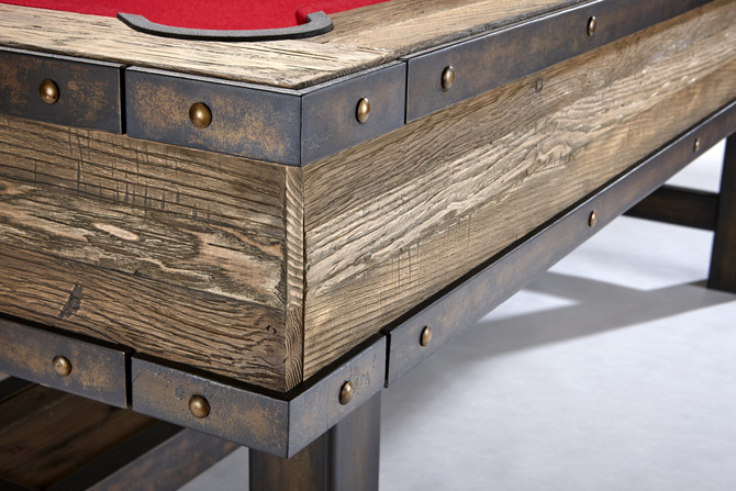 Edinburgh Pool Table | 8 Foot | Weathered Oak | Brunswick