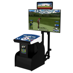 Golden Tee PGA TOUR Showpiece PRO w/Stand | Incredible Technologies