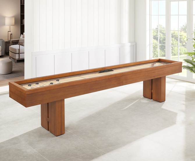 Alto Shuffleboard Table | 12 Foot | Walnut Finish | Imperial