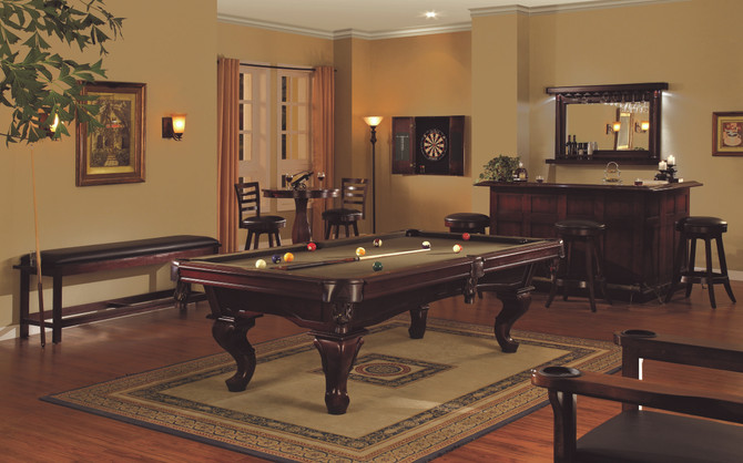 Mallory Pool Table | 7 or 8 Foot | Multi Stain | Legacy Billiards