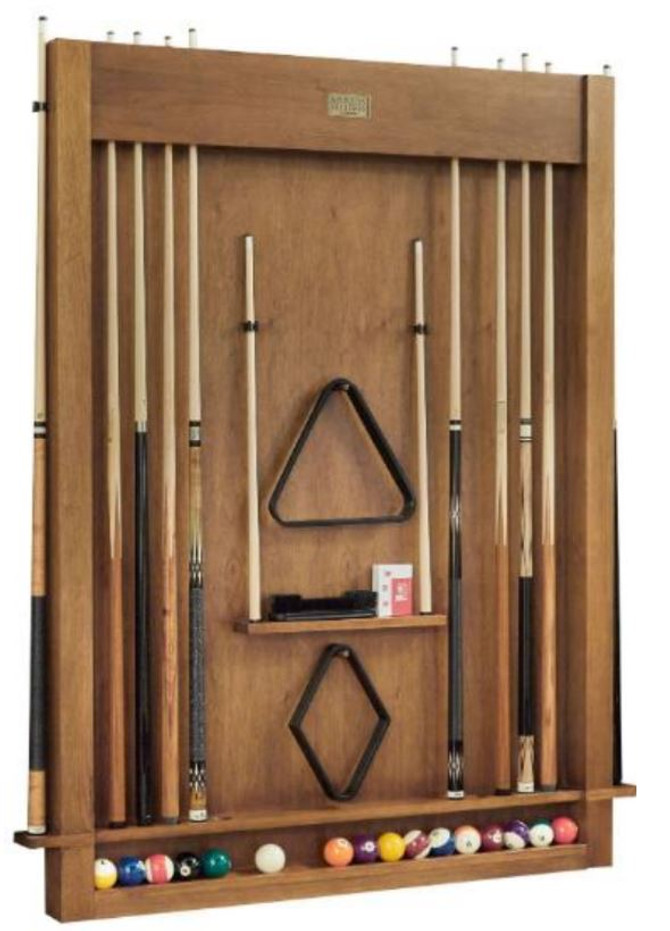 Alta 12 Cue Rack | Multi Stain | American Heritage Billiards