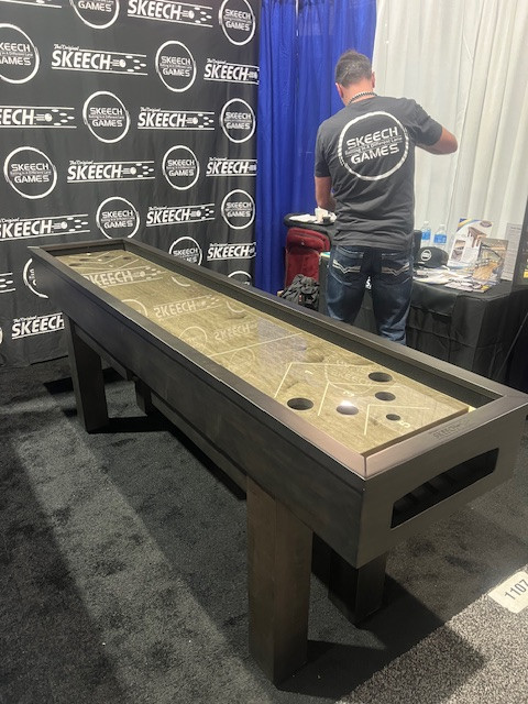 Skeech Game Table | Charcoal | The Original Skeech by Olhausen