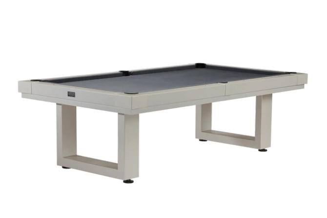 Lanai Outdoor Pool Table | 8 foot | Pearl White, Seafoam Teal, Oyster Grey, Obsidian Black | American Heritage Billiards