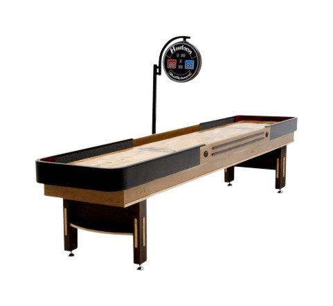 Grand Hudson Shuffleboard | Maple Veneer Cradle / Solid Wood Legs