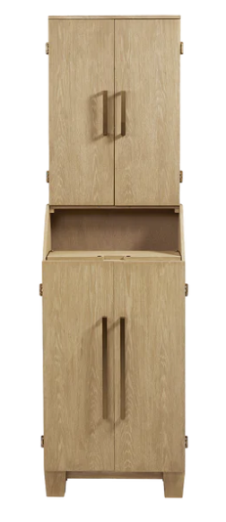 Port Royal Standup Dartboard | White Oak Finish| American Heritage