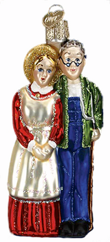 Farm Couple ornament