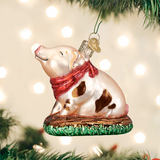 Piggy in the Puddle Ornament