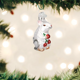 White Mouse Ornament