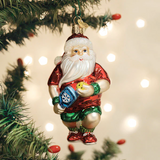 Pickleball Santa ornament