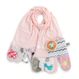 Mommy & Me Pink Activity Scarf