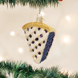 Blueberry Pie Slice ornament