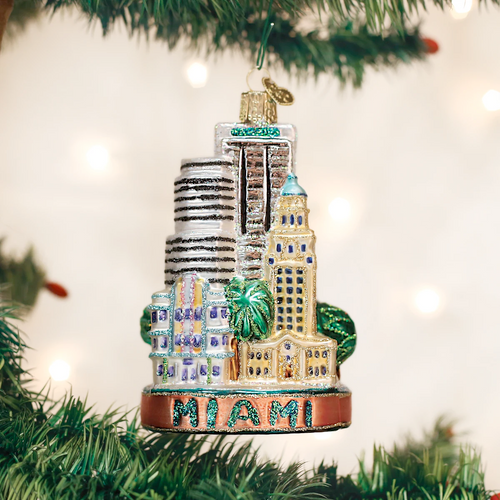 Miami City ornament