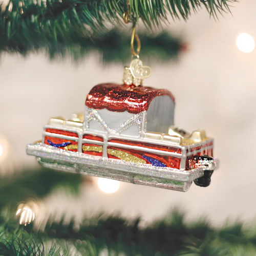 Pontoon Boat ornament