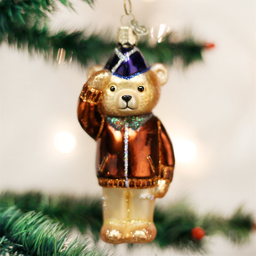 Air Force Bear ornament