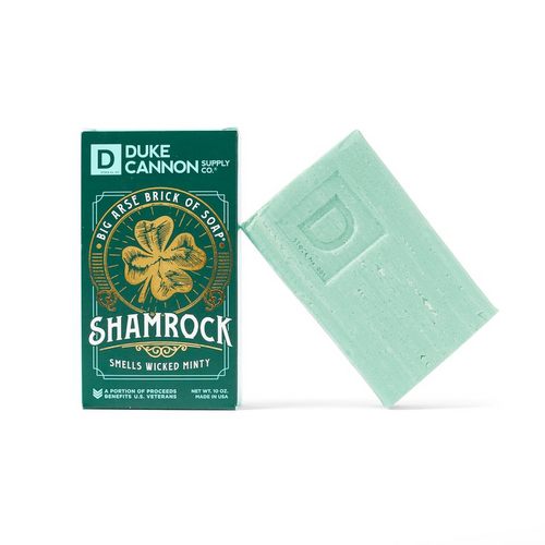 Duke Cannon Shamrock Brick Of Soap