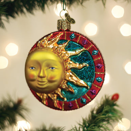 Jeweled Sun ornament