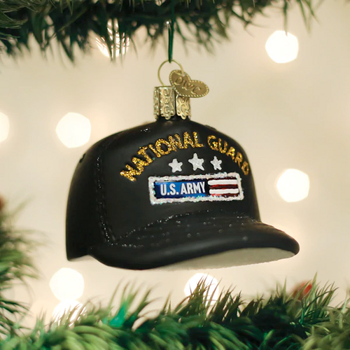 National Guard Cap ornament