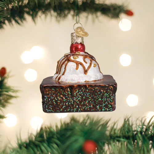 Brownie A La Mode ornament