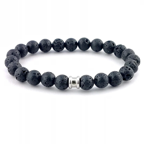 Basic Stone bracelet - Lava