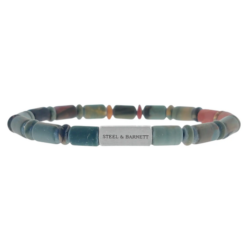 Colourful Cal bracelet - matt pine