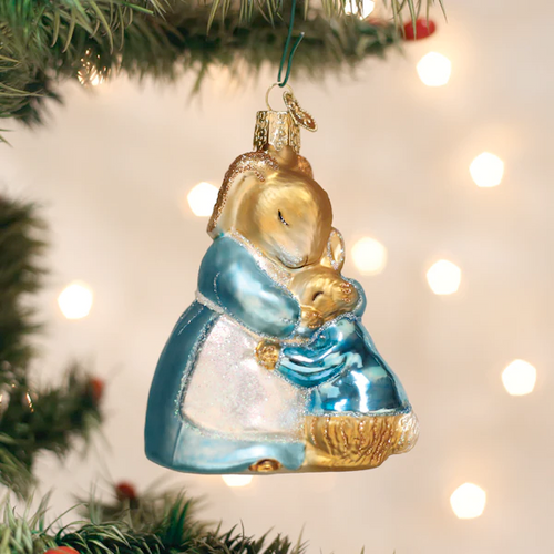 Mrs Rabbit™ and Peter Rabbit ornament